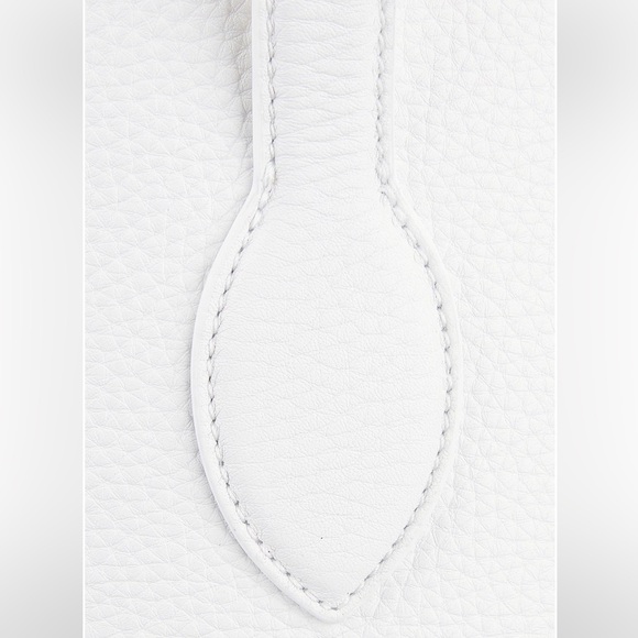 Khaite Frida Calfskin Tote Bag in Optic White - Picture 5 of 6